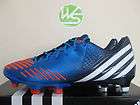 NEW ADIDAS Predator LZ TRX FG Soccer Boots Blue mens size 8.5 US 