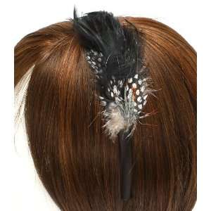  Fashion for You Feather Headband   Black Beauty