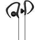 In Ear Earbuds Chops Hanger Earbud Headphones   Black