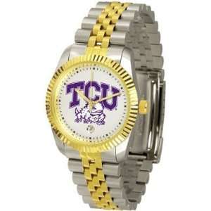  Texas Christian Horned Frogs Suntime Mens Executive Watch 
