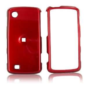  For Verizon LG Chocolate Touch Hard Case Cover Ruby Red 