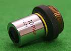 nikon microscope 10 plan 0 25 objective lens returns not