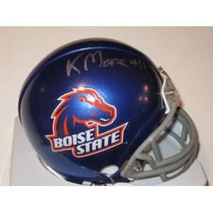  Kellen Moore Boise State Broncos Signed Autographed Mini 