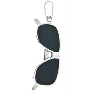   Sunglasses Shape Pendant (Stainless Steel Chain Included) Jewelry