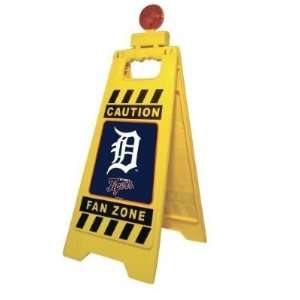 Detroit Tigers 29 inch Caution Blinking Fan Zone Floor Stand MLB 