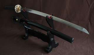 Japanese Folded Steel Clay Tempered Dragon Sword&Katana  