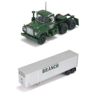  HO RTR Mack R Tractor w/40 Trailer, Branch: Toys & Games