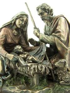  Nativity Holy Family Mary Baby Jesus Joseph Statue Figurine Figure 