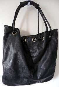 Black White Trendy Hobo Handbag Tote Purse Catwalk NEW  