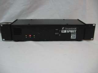 Soundcraft DCP 200 Power Supply for Spirit 8 FS14877  