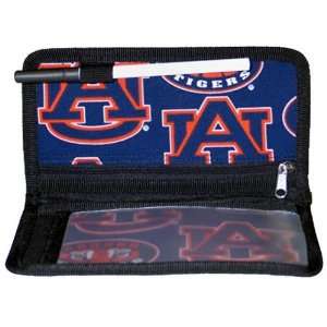  Auburn Tigers Navy Blue Checkbook Cover: Sports & Outdoors