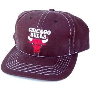 New NBA Chicago Bulls Vintage Hat Cap   Black:  Sports 