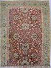 11x16 BURGUNDY ANTIQUE 1900 AGRA ORIENTAL HAND KNOTTED WOOL AREA RUG 