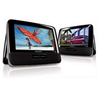 Play your movies and music in the car. The Philips PD7016 features two 
