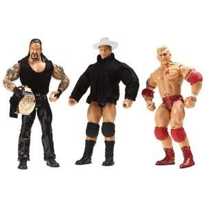 WWE Treacherous Trios   Undertaker, JBL & Heidenreich Figures  Toys 