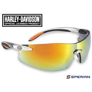 Harley Davidson Safety Eyewear   Orange Mirror