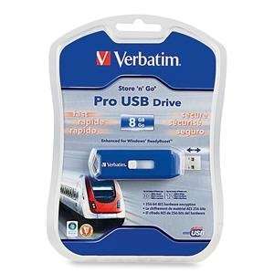   Flash Drive, USB 2.0, 8GB, StorenGo Pro Smart Drive, U3: Electronics