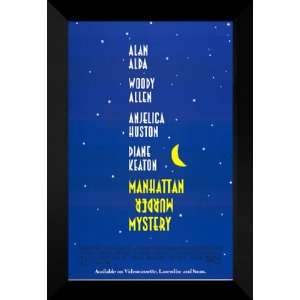 Manhattan Murder Mystery 27x40 FRAMED Movie Poster   A  