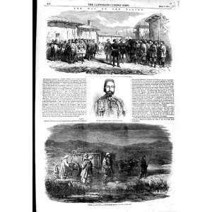 1854 WAR DANUBE ISMAIL PACHA COSSACKS SCHUMLA FAMILY 