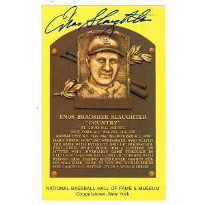   post card 3.5x5.5 (St. Louis Cardinals)   MLB Cut Signatures Sports