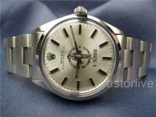 Rolex Stainless AMERICAN HERITAGE Watch Ref 1002 S/N 4 Million VERY 