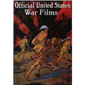  Official United States War Films Movie Poster (27 x 40 