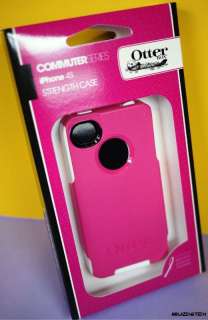   Otterbox Commuter Avon Pink & white case for Apple iphone 4 4S  