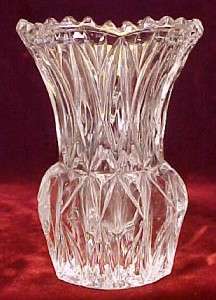 Lovely Lead Crystal Toothpick Holder Princess House EX COND  