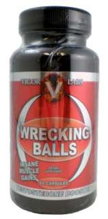 Wrecking Balls Vigor Labs Men Boost Libido Muscle 60 ct  