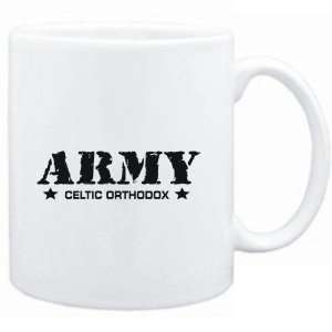  Mug White  ARMY Celtic Orthodox  Religions Sports 