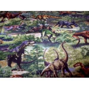   NEW VALANCE WINDOW CURTAIN MADE FROM DINOSAUR FABRIC: Everything Else