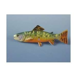  The Outdoorsmans Fine Painted Pewter Pin: Brook Trout By 