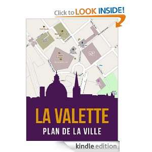 La Valette, Malte  plan de la ville (French Edition) [Kindle Edition 