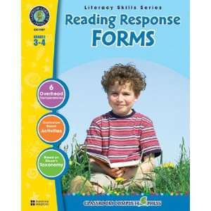   Complete Press CCP1107 Reading Response Forms Grs 3 4 Toys & Games