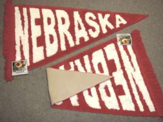 Univ of Nebraska Cornhuskers Plush Pennant Area Rug Mat  