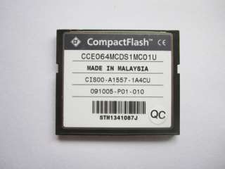 Original Cisco 64MB Compact Flash CF card,Memory card  