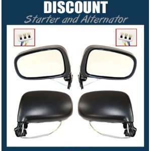 New Pair of Side Mirrors LH & RH, 1991 1997 Toyota Previa, Power, Non 
