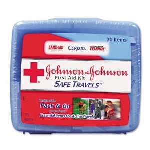   Johnson Portable Travel First Aid Kit JOJ8274: Health & Personal Care