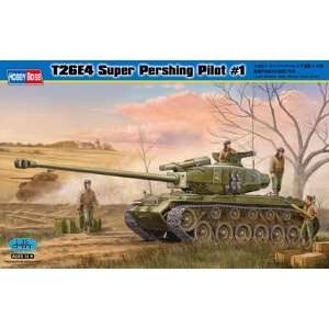   35 T26E4 Super Pershing Pilot #1 Tank (Plastic Models): Toys & Games