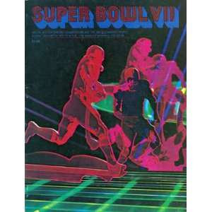 Super Bowl VII The Perfect Season Official Program
