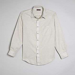 Long Sleeve Micro Suede Shirt  Covington Clothing Mens Shirts 