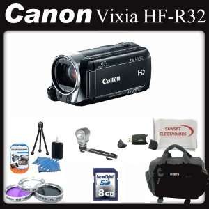  Canon Vixia HF R32 HFR32 Camcorder Starter Package 