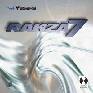 Yasaka Rakza 7 Soft Raksa Rubber Table Tennis Blade  