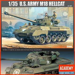 US Army M18 Hellcat Academy Model Kit Tank Military US World War WW II 