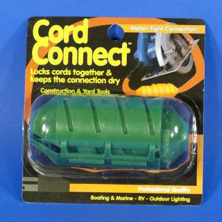   Connects Locking Water Tight Connection, Green 085045000055  