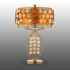   by louis comfort tiffany shade contains 350 pieces of stained glass
