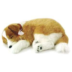 Perfect Petzzz Huggable Breathing Puppy Dog Pet Bed Collie 
