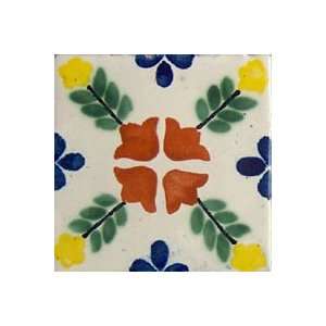  Mexican Talavera Tile   40 4x4 Hand Painted Tiles 