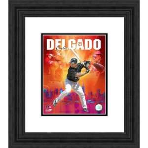  Framed Carlos Delgado New York Mets Photograph Sports 