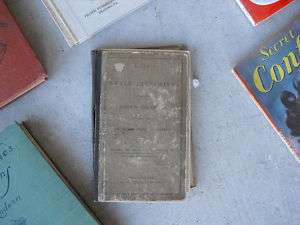 1863 Book Luthers Small Catechism LOOK  